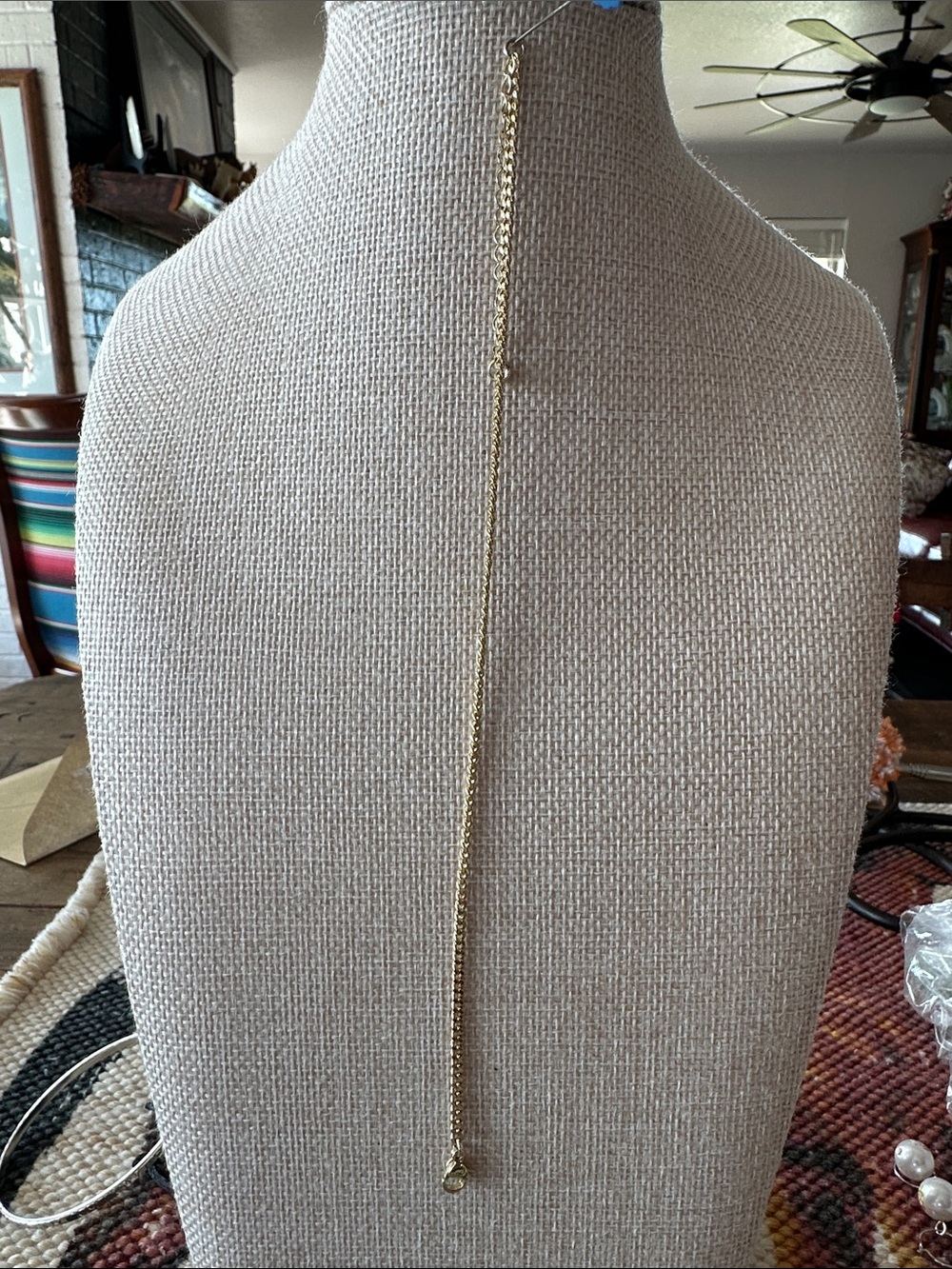 Gold Tone Ankle  Chain  - Unbranded